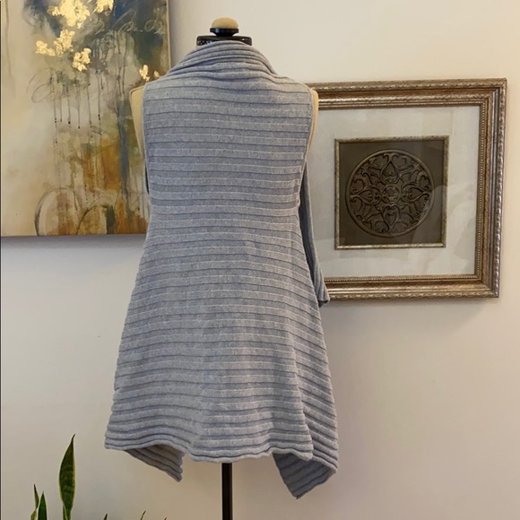 XS/S Loft Sleeveless Sweater Stone Blue - Picture 3 of 6